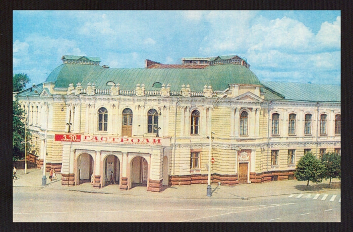 Драмтеатр тамбов карта