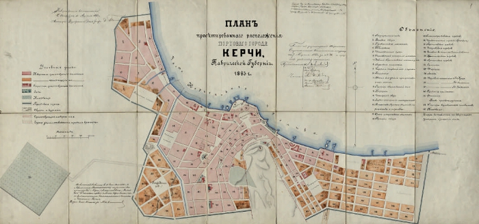План города керчь